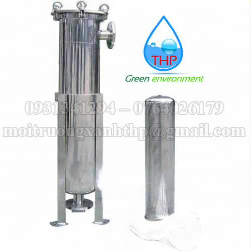 Bình Lọc 1 Túi Inox 304.2