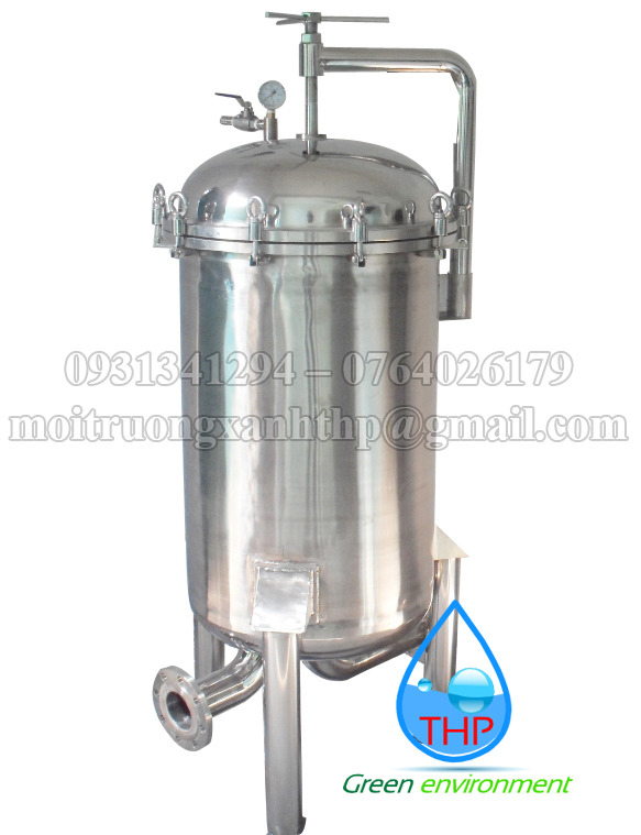 Bình Lọc Inox Sử Dụng Lõi Lọc đầu Doe.2