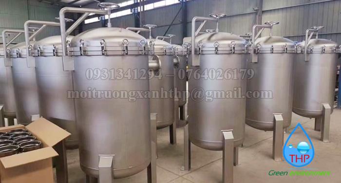 Bình Lọc Lõi Lọc Dầu Nhớt Bằng Inox.2