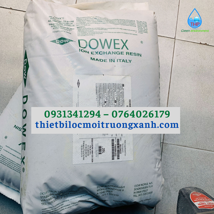 74. Hạt Nhựa Cation Dowex Na+ 2