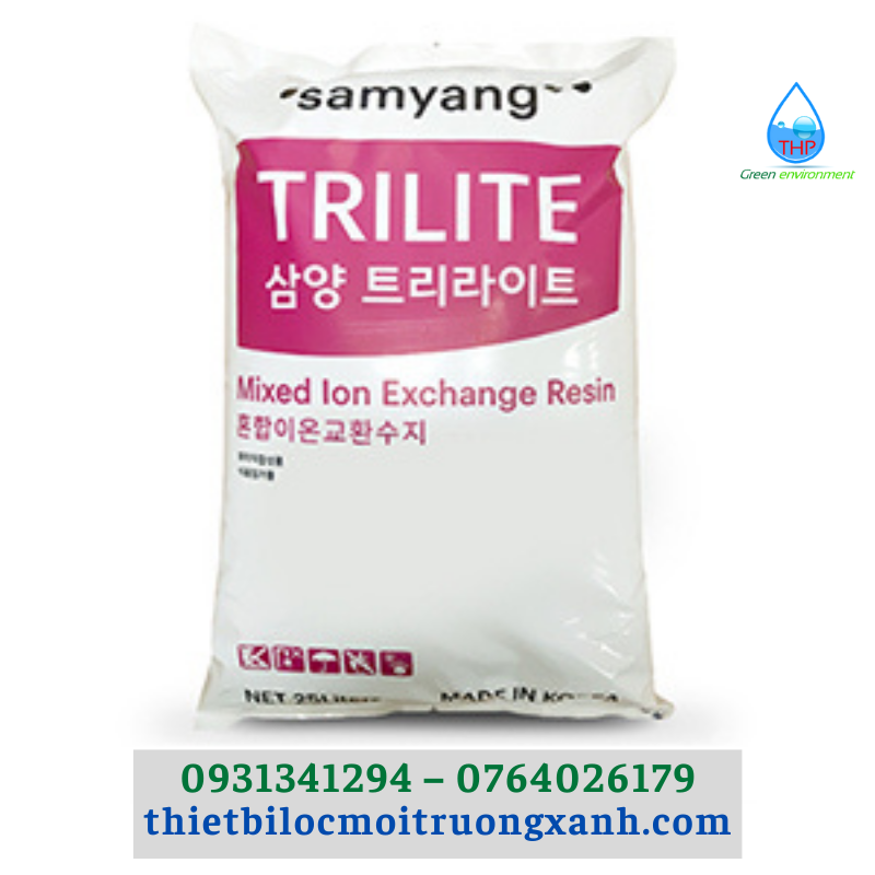 87. Hạt Nhựa Trao Đổi Ion Mixed Bed Trilite Sm210 1