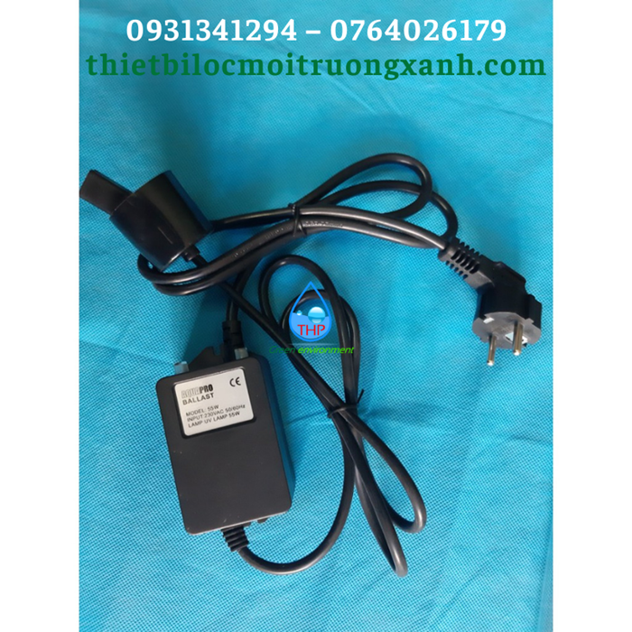 128. Bóng đèn Uv + Adaptor 55w 1