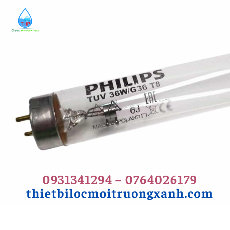 88. Đèn Uv Diệt Khuẩn Tuv 36w Philips 2