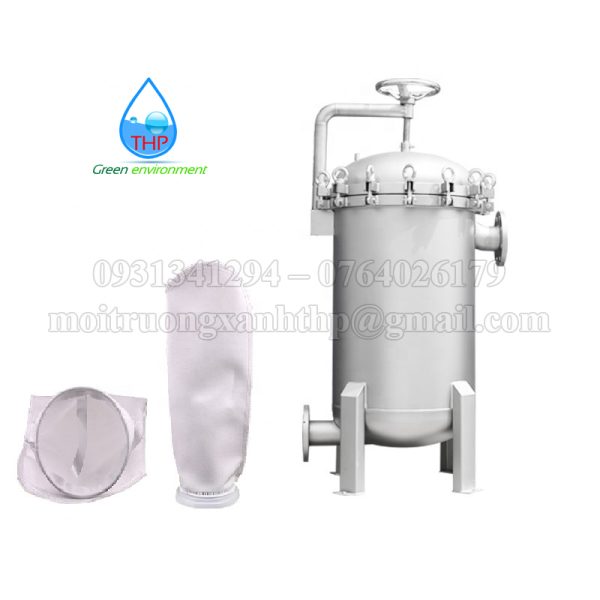 Thông số kỹ thuật “Bình lọc nhiều túi inox 304, 316 giá rẻ tại TP.HCM”:
